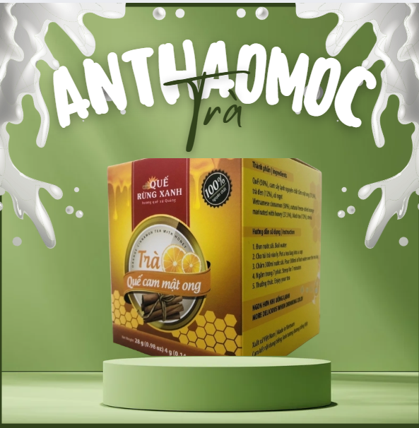 Trà cam quế mật ong